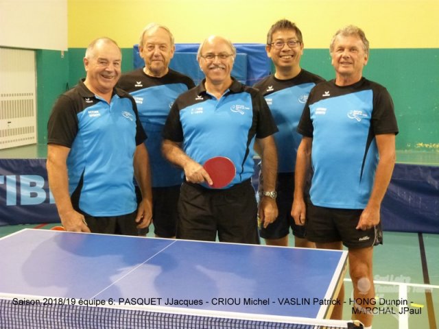 Equipes Seniors
