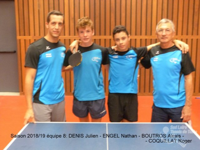 Equipes Seniors
