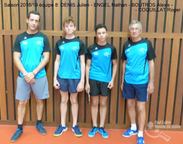Equipes Seniors