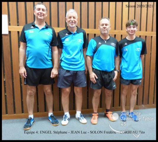Equipes Seniors et Vétérans